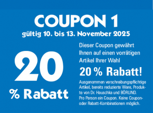 Coupon 1 gültig 23. bis 26. Juni 2025
