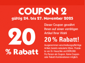 Coupon 1 gültig 9. bis 12. Juni 2025