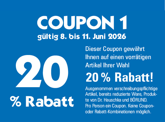 Coupon1 Coupon 1 gültig 23. bis 26. Juni 2025